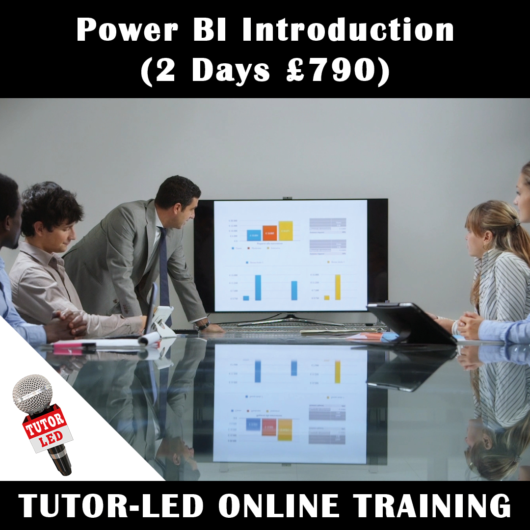 Power BI Introduction Tutor-Led Online Training
